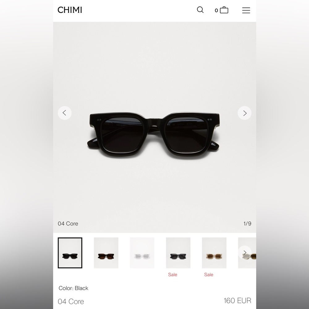 Chimi 004 Berry Sunglasses